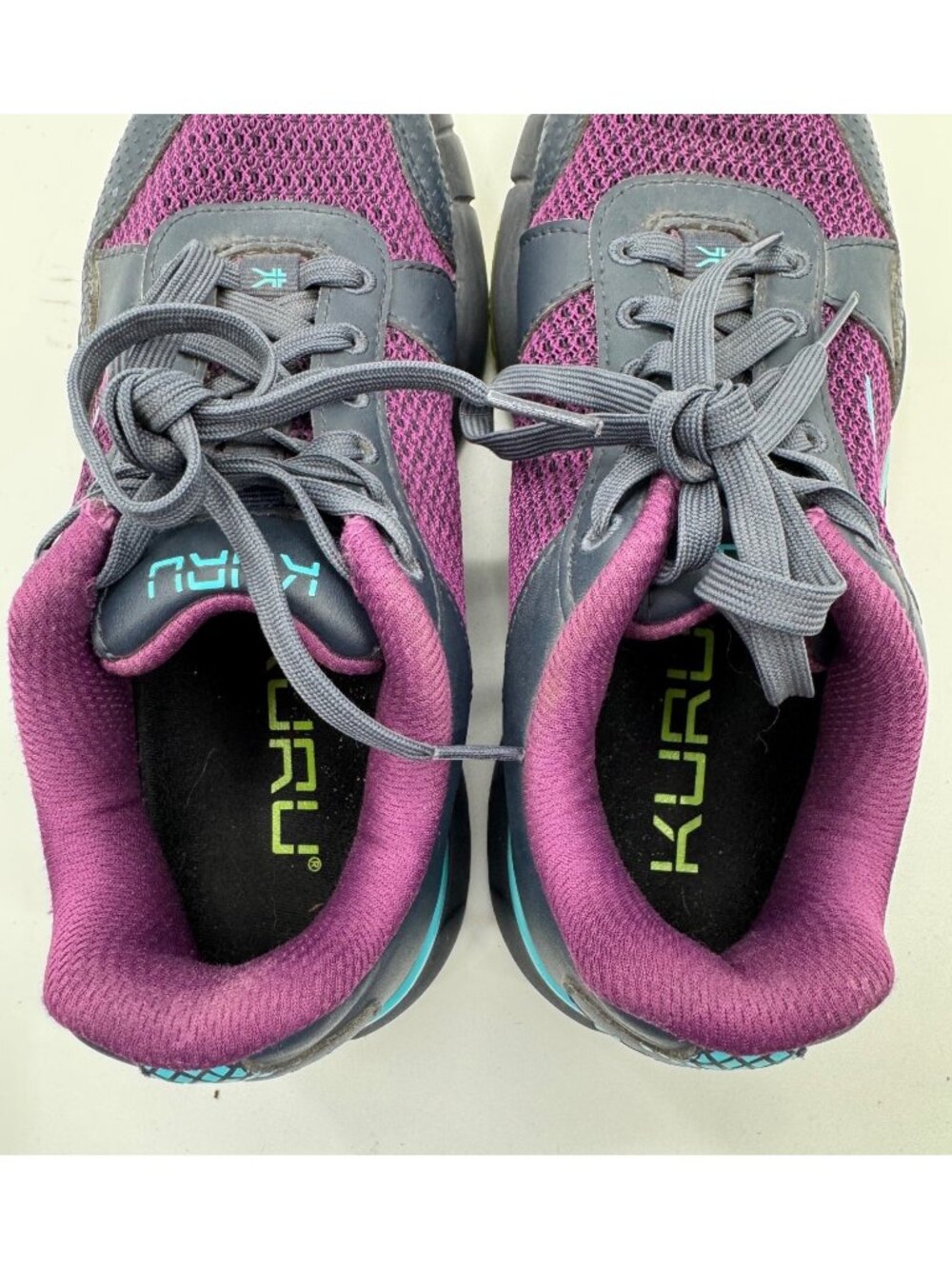 Kuru Quantum 2.0 Womens Size 6 Medium Sneakers Purple & Navy With Kurusole Suppo - Picture 12 of 12